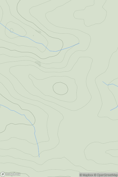 Thumbnail image for Ball Hill [South West England] showing contour plot for surrounding peak
